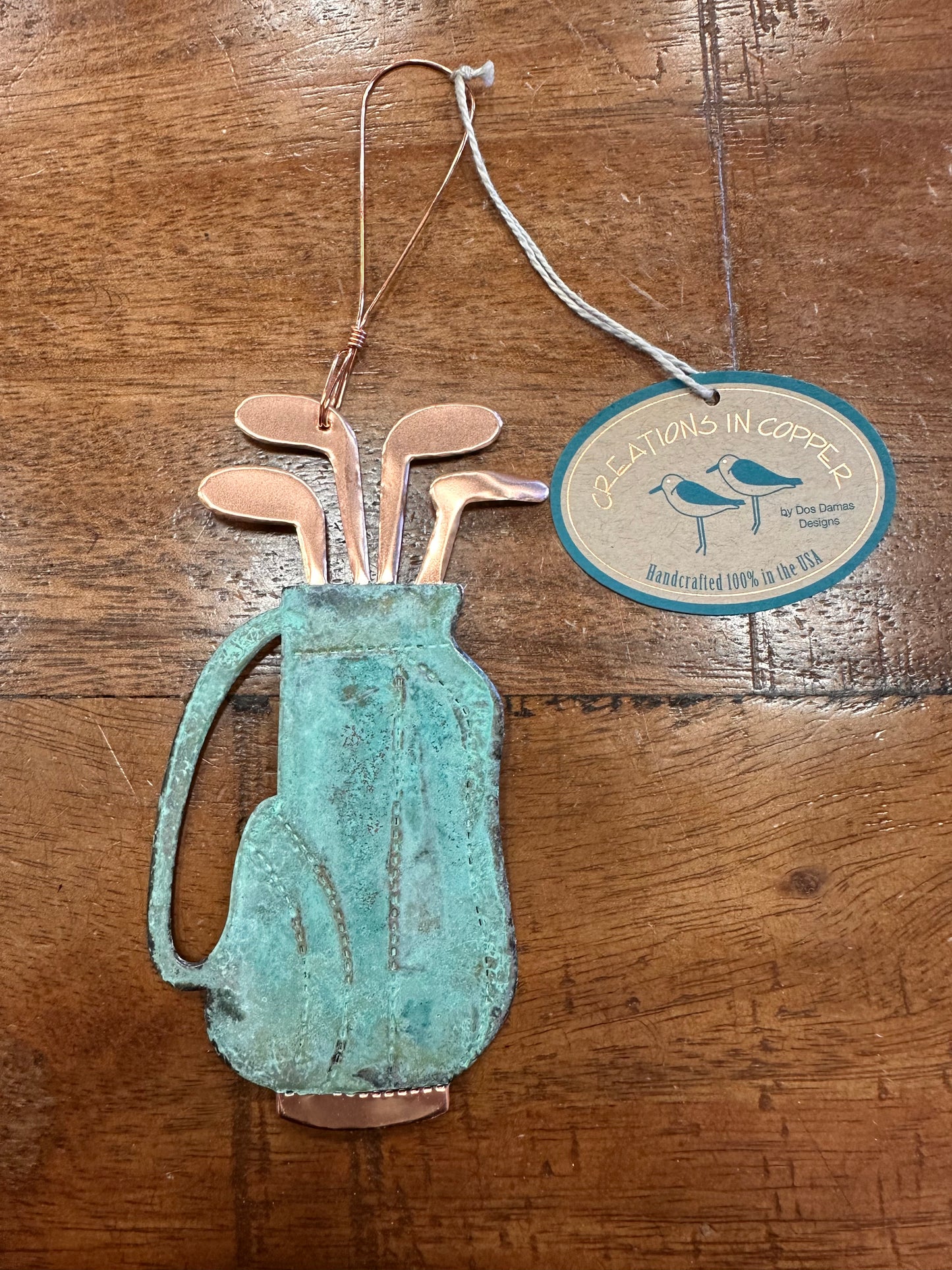 Copper Ornaments - Made in Arizona - (Various Designs)