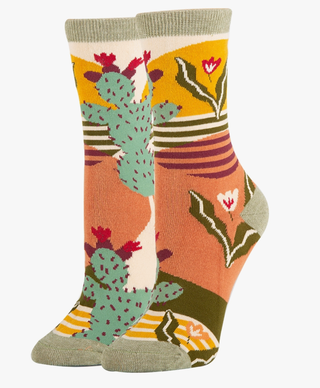 Women's "Sol de Cactus" Novelty Socks