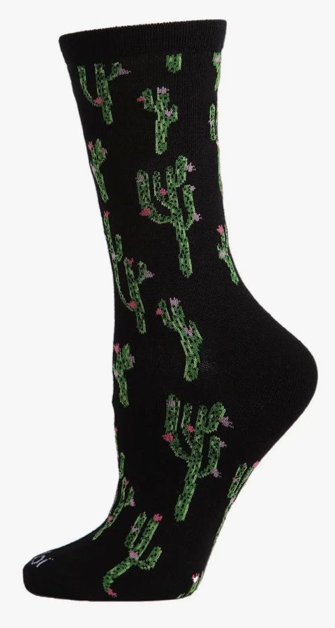 Womens Cactus Socks (Various Colors)