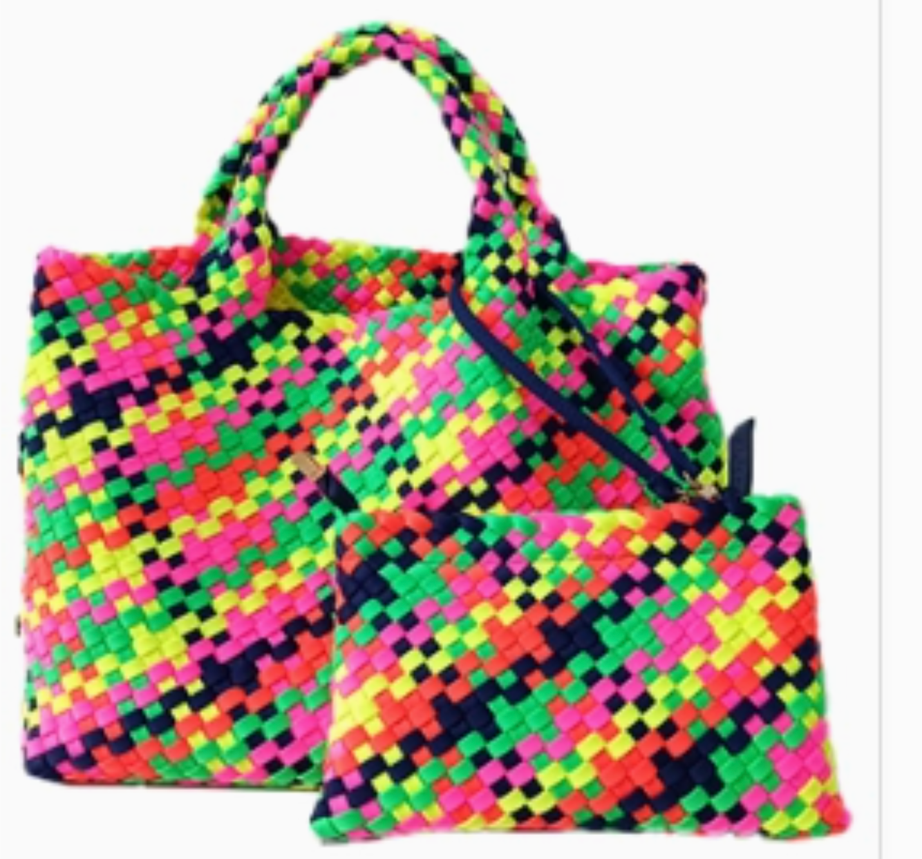 Large Neoprene Totes with pouch - various colors!