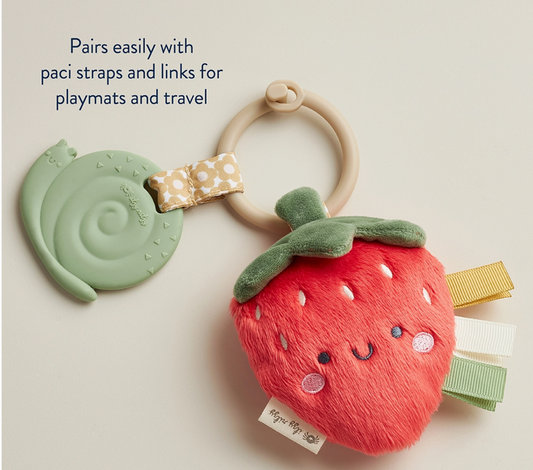 Strawberry plushie/teether