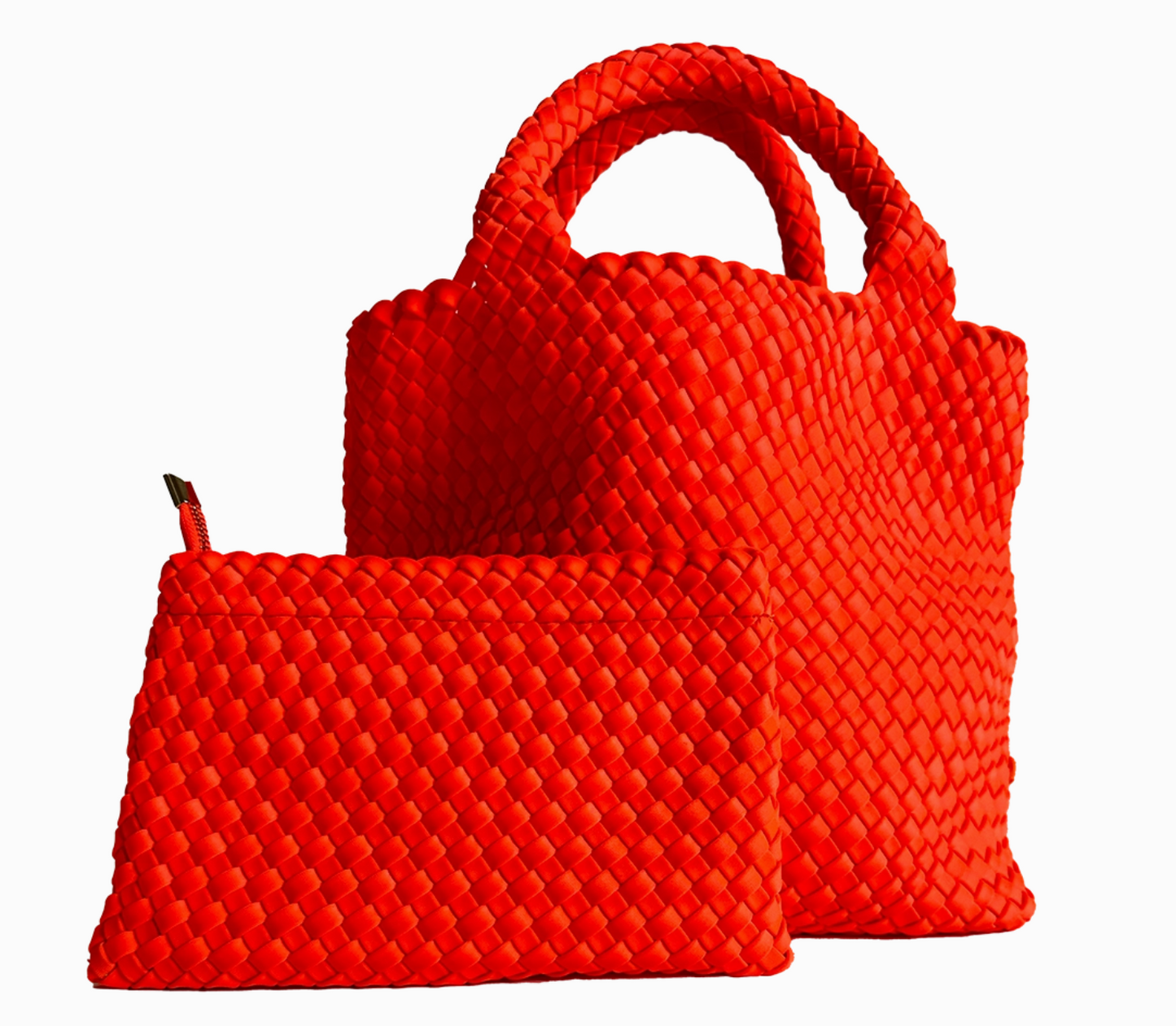 Neoprene Tote Bag with Pouch (Various Colors)