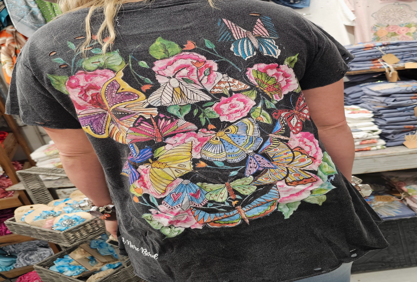 Dragonflies and Butterflies Funky T-Shirt