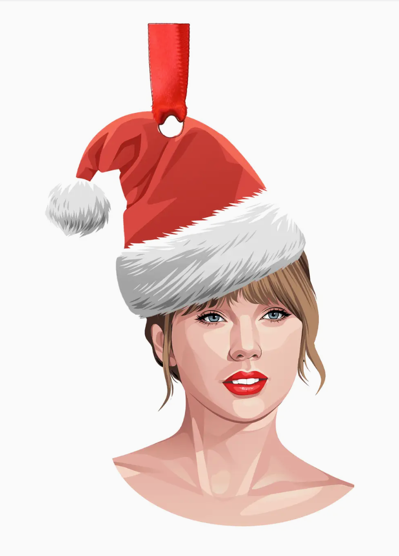 Taylor Swift Wooden Ornament