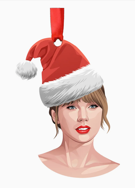 Taylor Swift Wooden Ornament