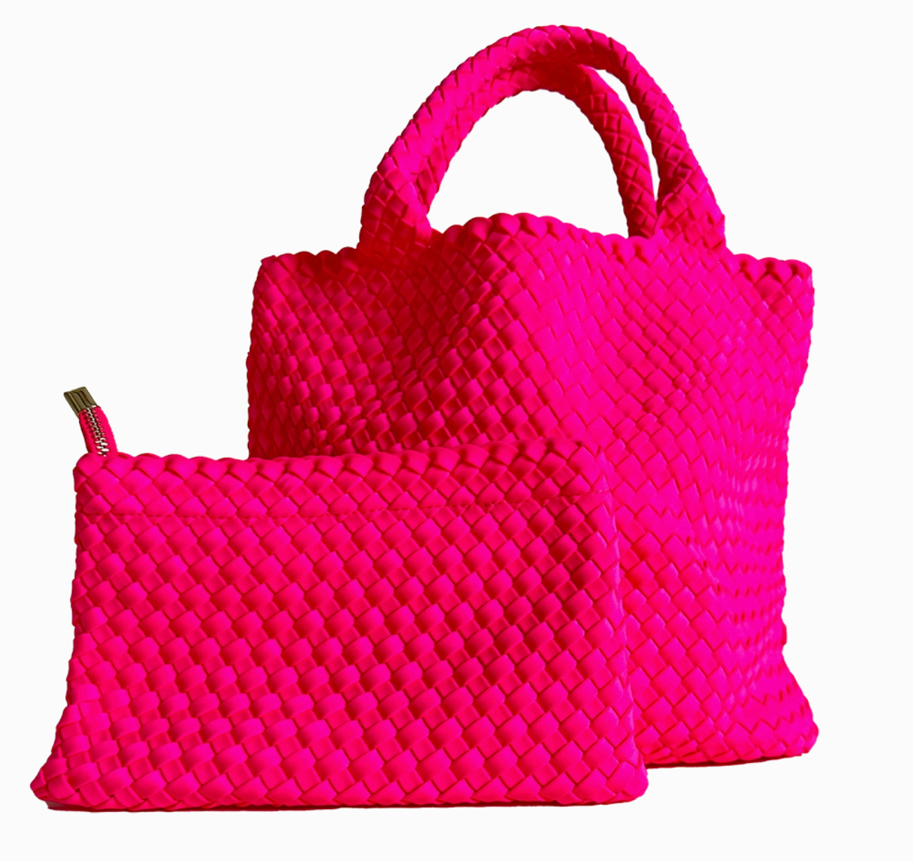 Neoprene Tote Bag with Pouch (Various Colors)