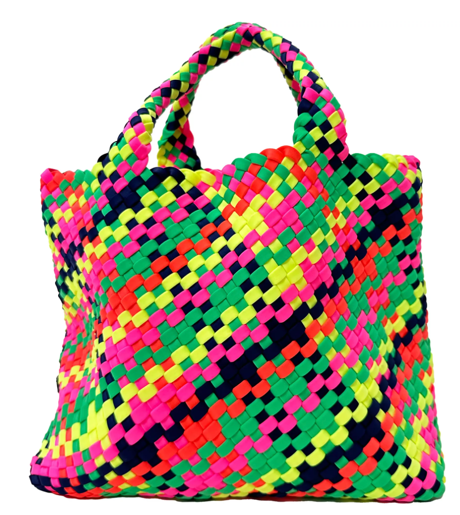 Neoprene Tote Bag with Pouch (Various Colors)