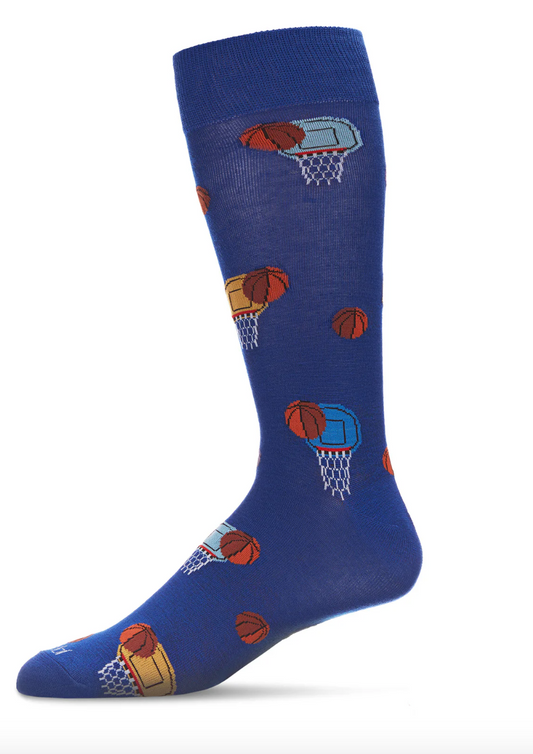 Men's Novelty Basketball Socks