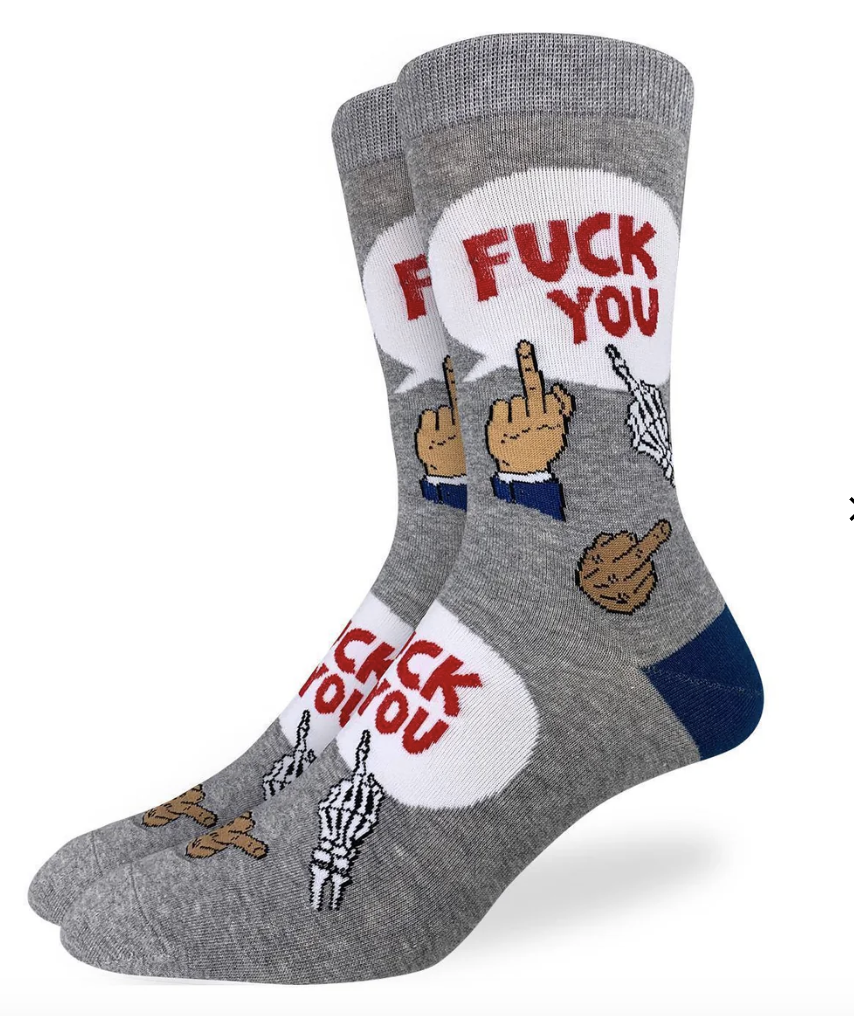 F*** You Men's Novelty Socks