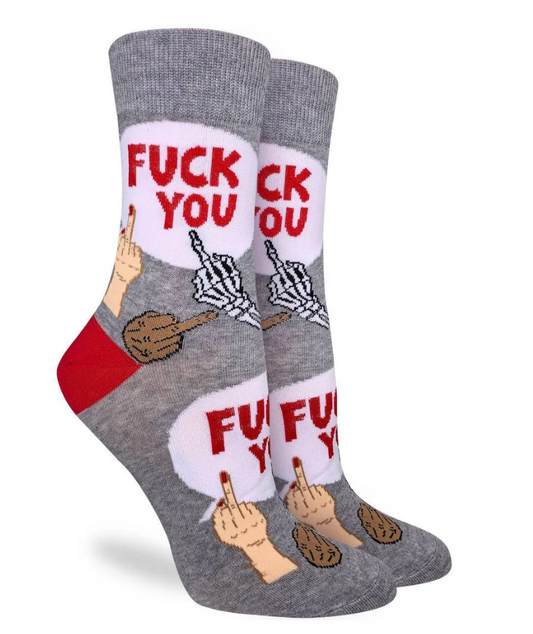 Women's Novelty F*** You Socks