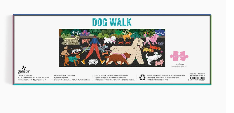 Dog Walk Panoramic Puzzle